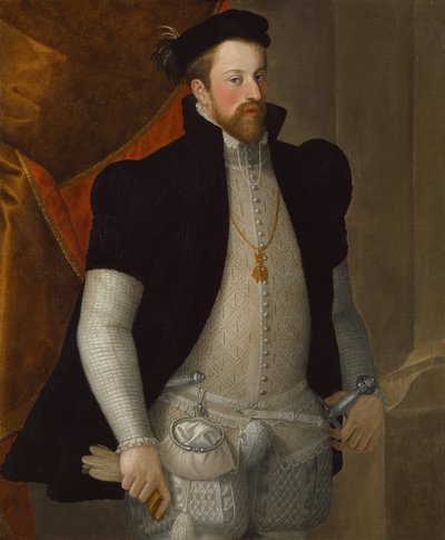 Portrett av Ferdinand II (1529-1595), erkehertug av Østerrike av Francesco Terzio