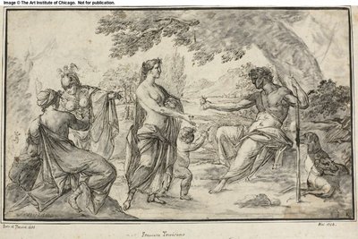 Paris-dommen av Francesco Trevisani