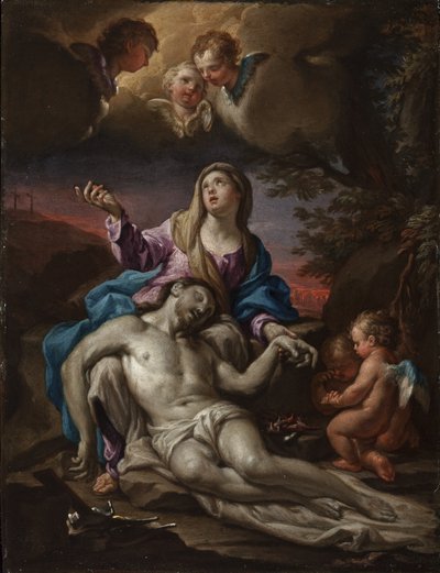 Pietà av Francesco Trevisani