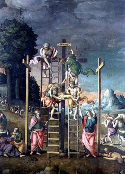 The Deposition of Christ, ca. 1518 (panel) av Francesco Ubertini Verdi Bachiacca