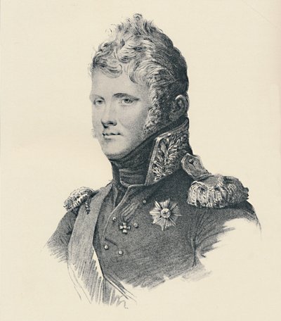 Alexander I, keiser av Russland, ca 1800, 1896 av Francesco Vendramini