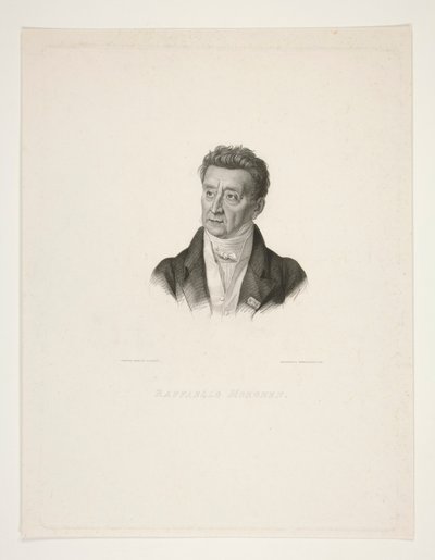 Portrett av Raphael Morghen av Francesco Vendramini