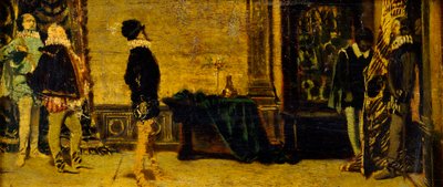 Før duellen (maleri) av Francesco Vinea