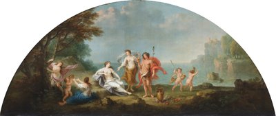 En Bacchus og Ariadne av Francesco Zuccarelli