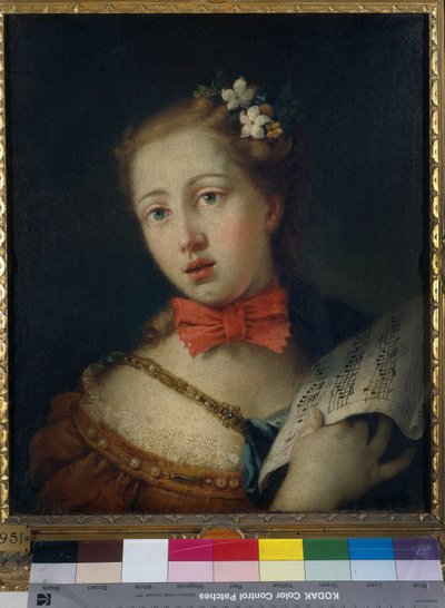 Ung sanger av Francesco Zugno