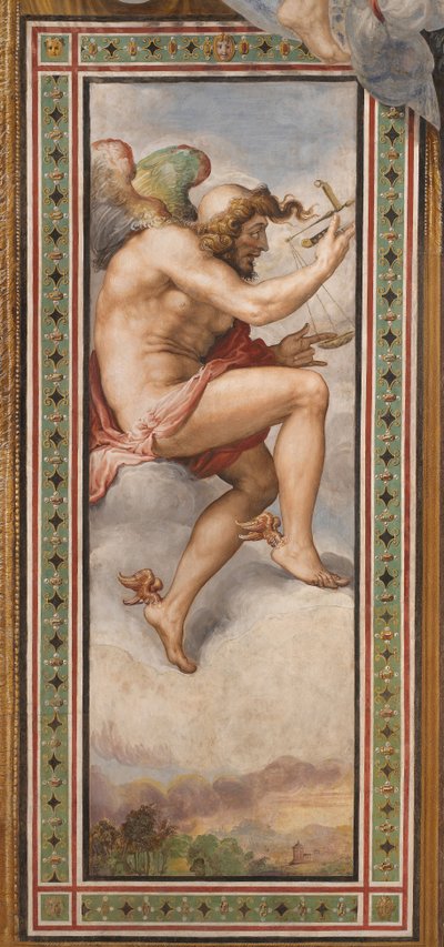 Tidspunkt for avgjørelse Kairos, ca. 1544 av Francesco de Rossi