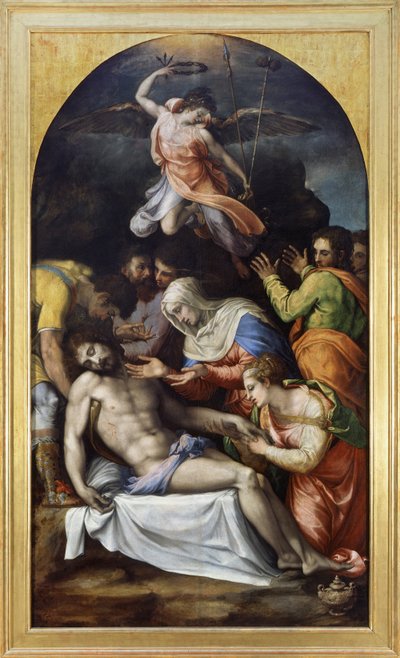 Klagesang over den døde Kristus av Francesco de Rossi Salviati