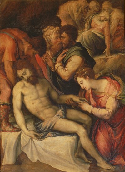 Kristi avsetning av Francesco de Rossi Salviati Cecchino
