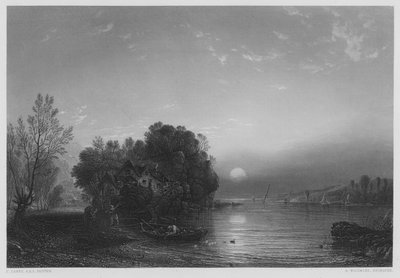 The Fisherman's Home, fra bildet i Vernon Gallery (gravering) av Francis (after) Danby