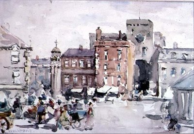Hexham nær Newcastle Upon Tyne av Francis Abel William Taylor Armstrong