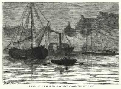 Illustrasjon for store forventninger av Charles Dickens (gravering) av Francis Arthur Fraser