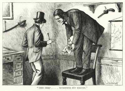Illustrasjon for store forventninger av Charles Dickens (gravering) av Francis Arthur Fraser