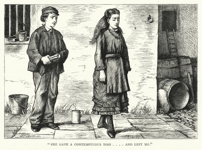 Illustrasjon for store forventninger av Charles Dickens (gravering) av Francis Arthur Fraser
