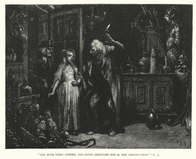Illustrasjon for store forventninger av Charles Dickens (gravering) av Francis Arthur Fraser