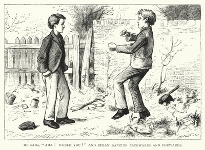 Illustrasjon for store forventninger av Charles Dickens (gravering) av Francis Arthur Fraser