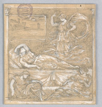 Klassisk scene av Francis Augustus Lathrop
