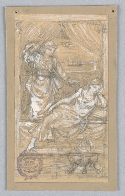 Klassisk scene av Francis Augustus Lathrop