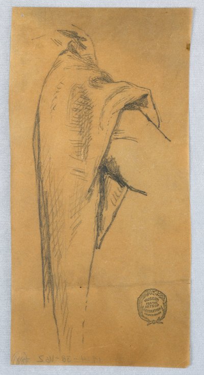 Draperistudie av Francis Augustus Lathrop