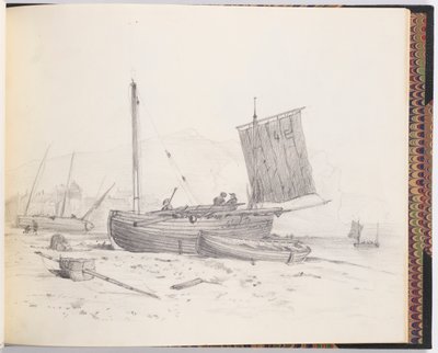 Fiskebåter av Francis Augustus Lathrop