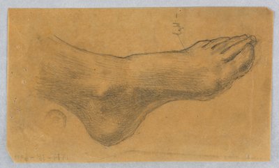 Studie for "Diana og hennes ledsagere blant konstellasjonene" av Francis Augustus Lathrop