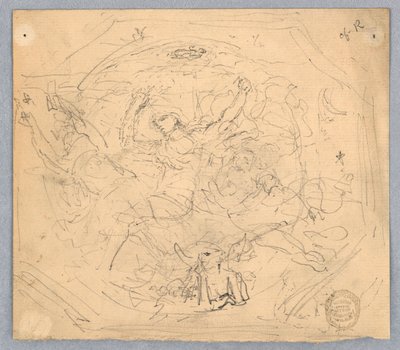 Studie for "Zodiac" av Francis Augustus Lathrop
