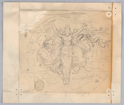 Studie for "Zodiac" av Francis Augustus Lathrop