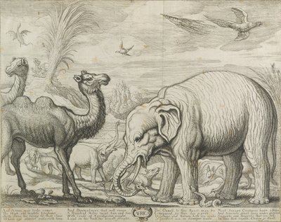 Afrika, 1672 av Francis Barlow