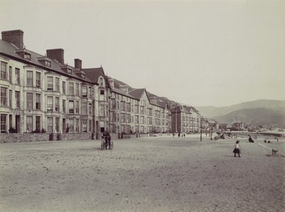 Barmouth. Marine Terrace and Esplanade, 1870-tallet. av Francis Bedford