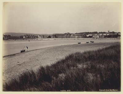 Exmouth fra Warren av Francis Bedford