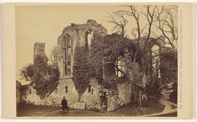 Kenilworth Castle - Bankettsalen, fra Cæsars tårn. av Francis Bedford