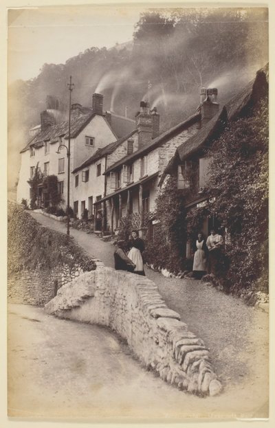 Lynmouth, Mars Hill, 186094. av Francis Bedford