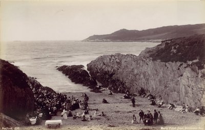 Morte Point fra Barricane Bay, 1870-tallet. av Francis Bedford