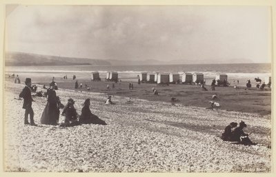 Pensarn strand av Francis Bedford