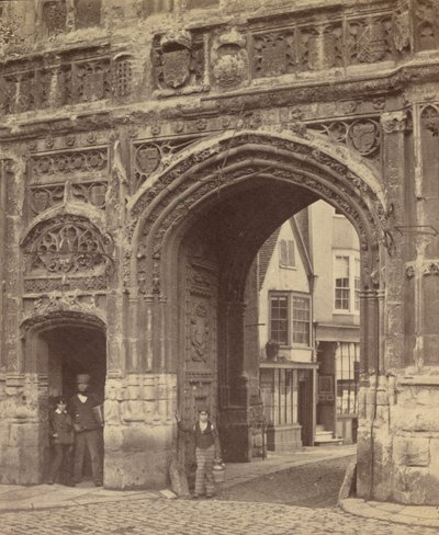 [Porten, Canterbury] av Francis Bedford