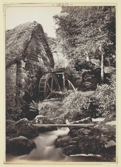 Uten tittel [vannmølle], 186094. av Francis Bedford