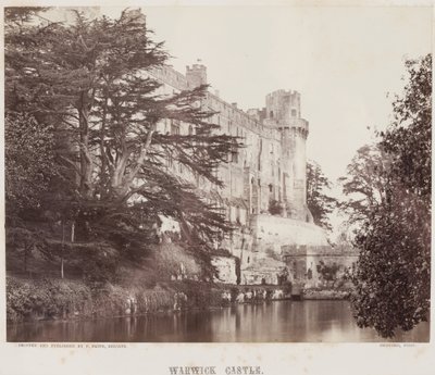 Warwick Castle, ca. 1857 (albumtrykk) av Francis Bedford