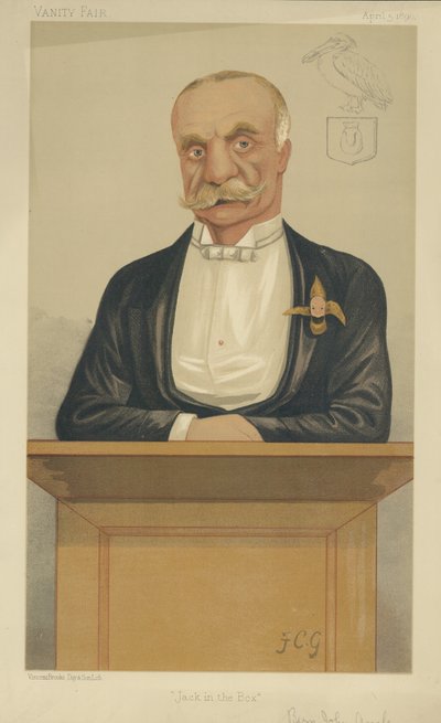 Mr Bernard John Angle av Francis Carruthers Gould