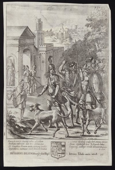 Evander og Aeneas på Palentium av Francis Cleyn