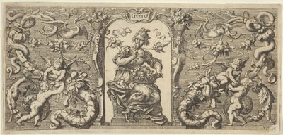 Smak Gust, fra Five Senses Five Senses, ca. 1655 av Francis Cleyn