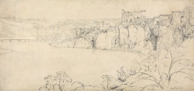 Chepstow Castle på Wye av Francis Danby