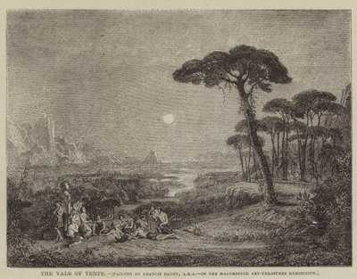 The Vale of Tempe av Francis Danby