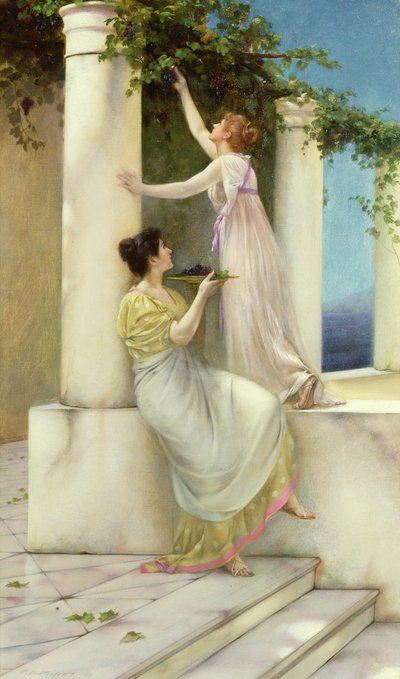 En høstidyll, 1892 av Francis Davis Millet