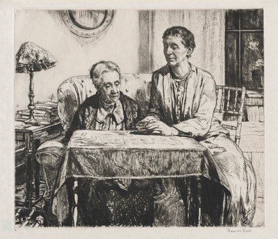 Spillekort av Francis Dodd
