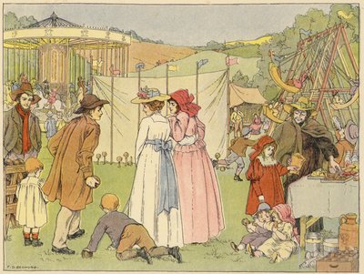 Bedfords butikkbok: Messe (fargelitografi) av Francis Donkin Bedford