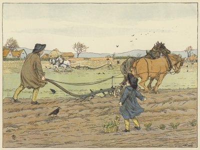 Plogmann (fargelitografi) av Francis Donkin Bedford