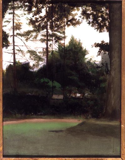 A Corner of the Garden, ca. 1890 (olje på lerret) av Francis Foster