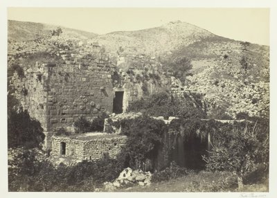 Banias, Den gamle Cæsar, Philippi, av Francis Frith