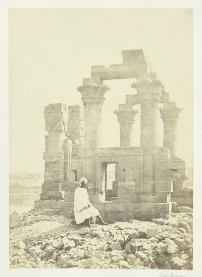 Tidlig morgen på Wady Kardassy, Nubia av Francis Frith