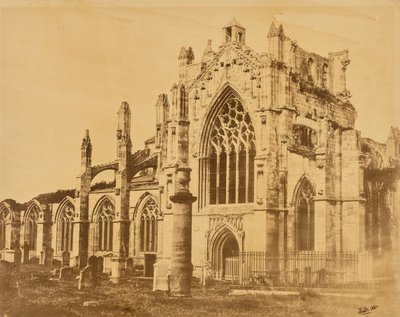 Melrose Abbey av Francis Frith