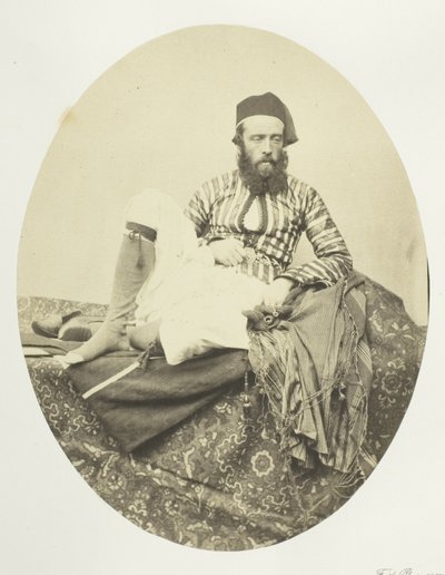 Portrett, tyrkisk sommerkostyme av Francis Frith